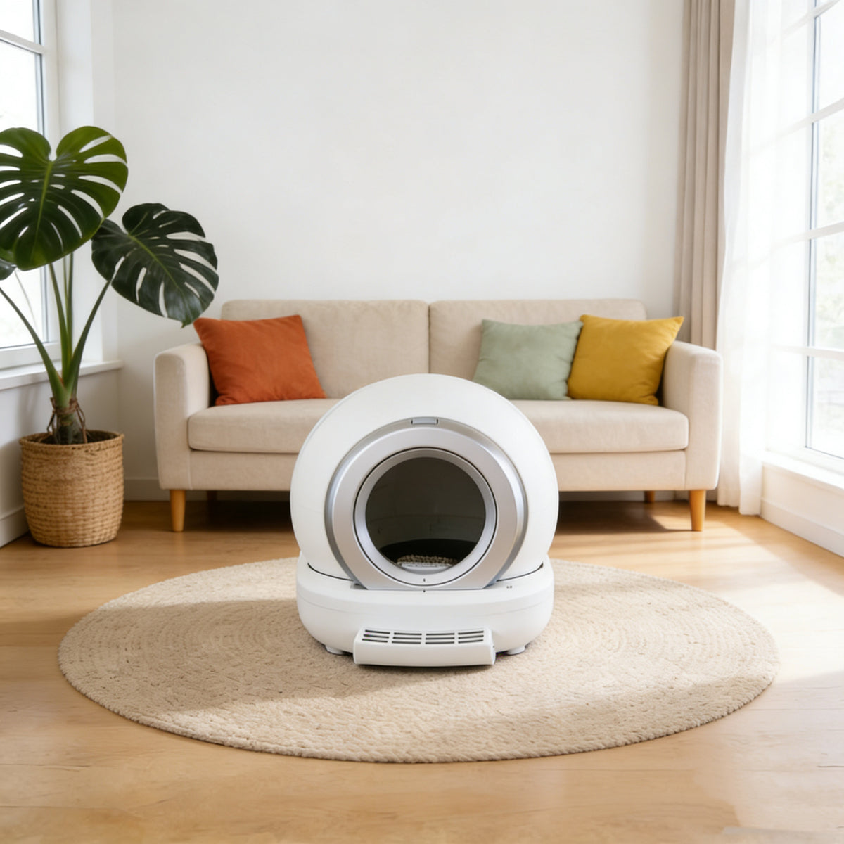 Cross border intelligent fully automatic cleaning of cat litter box and automatic removal of cat litter