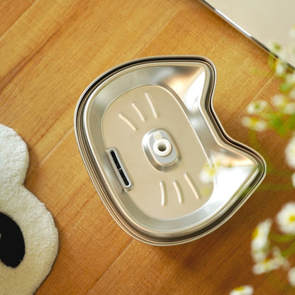 3L Stainless Steel Filtered Pet Water Dispenser