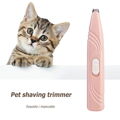 Pet Hair Clipper Cat Dog Foot Trimming Shaver Electric Hair Trimmer