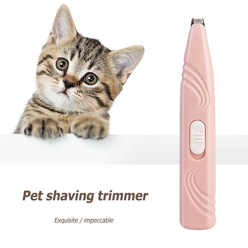 Pet Hair Clipper Cat Dog Foot Trimming Shaver Electric Hair Trimmer