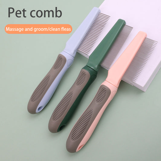 Gentle Detangling Comb — Soft Everyday Coat Care