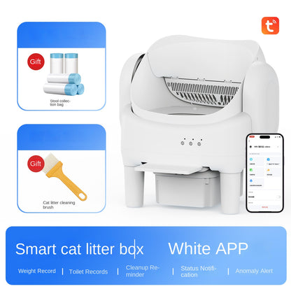 Open-Design Smart Self-Cleaning Litter Box