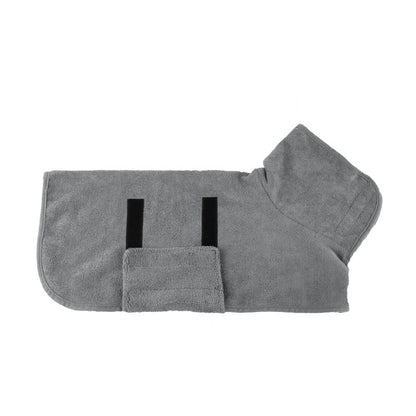 Pet Bathrobe Microfiber Quick-Drying No Hair Loss Pet Dog Cat Bath Absorbent Towel Bathrobe