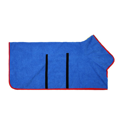 Pet Bathrobe Microfiber Quick-Drying No Hair Loss Pet Dog Cat Bath Absorbent Towel Bathrobe