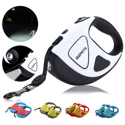 LED Automatic Retractable Dog Leash