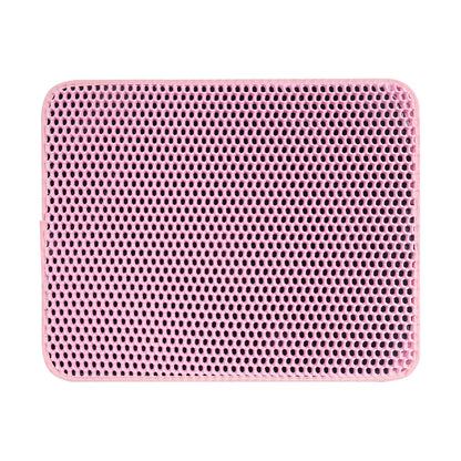 Double layer EVA anti slip cat litter pad pet litter box filter pad