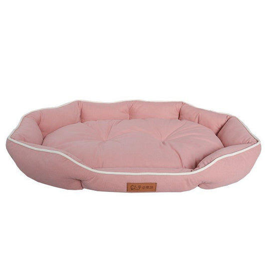 Snuggle Nest Bed — Soft Suede Comfort for Big and Small Dogs