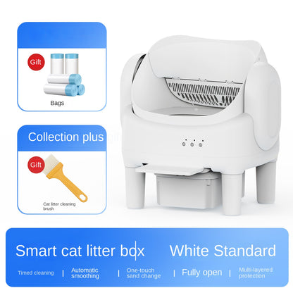 Open-Design Smart Self-Cleaning Litter Box
