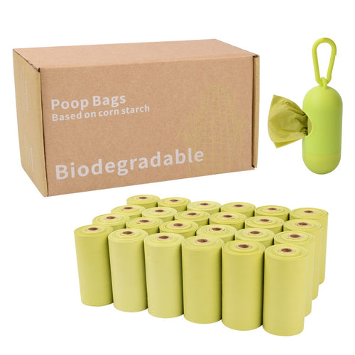 Corn starch based biodegradable pet garbage bags
