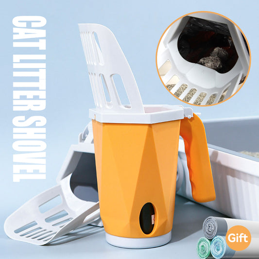 Self-Cleaning Cat Litter Scooper