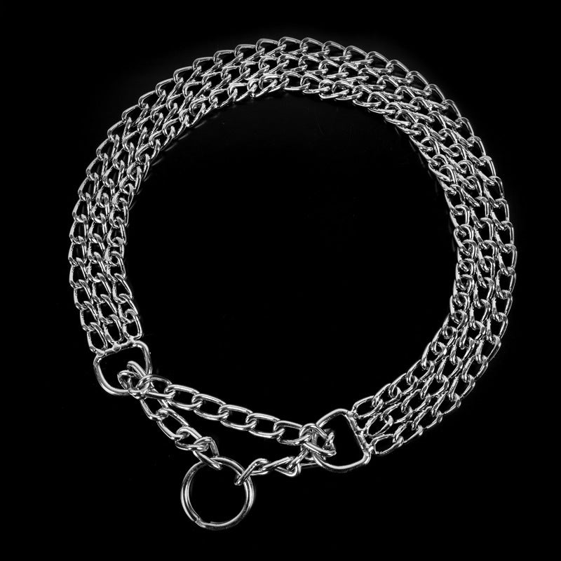 Pet collars double row collars dog training supplies