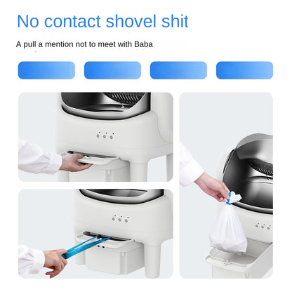 Open-Design Smart Self-Cleaning Litter Box