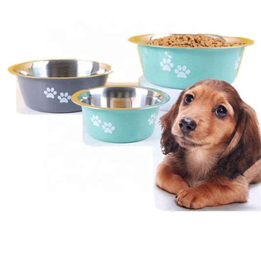 Non-Slip Stainless Steel Dog Bowl