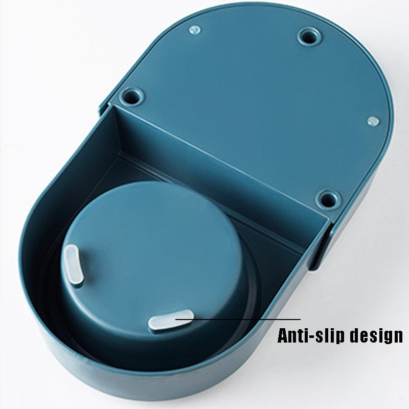 Anti-Overturn Automatic Water & Food Bowl for Dogs & Cats