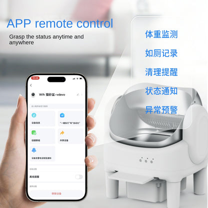 Open-Design Smart Self-Cleaning Litter Box
