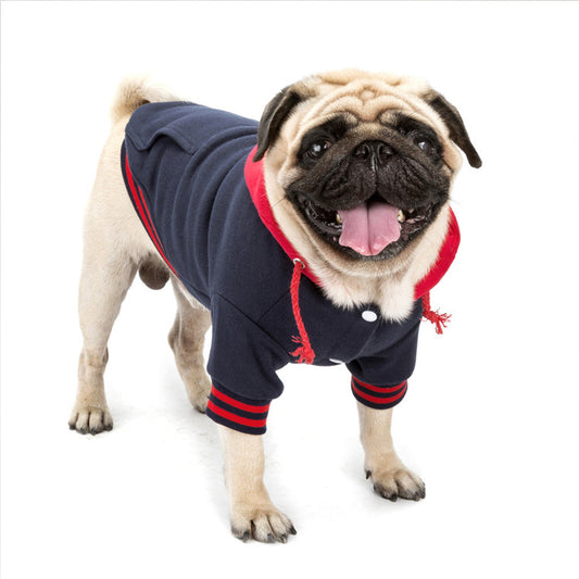 Color Block Cotton Dog Sweater