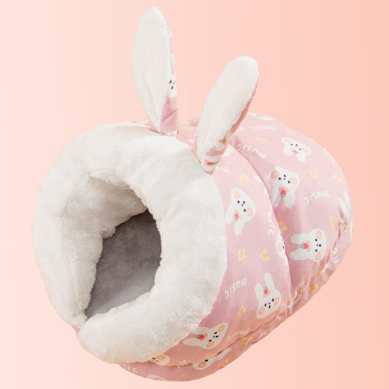 Semi-Enclosed Slipper Pet Bed