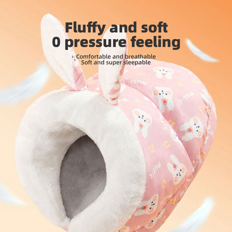 Semi-Enclosed Slipper Pet Bed